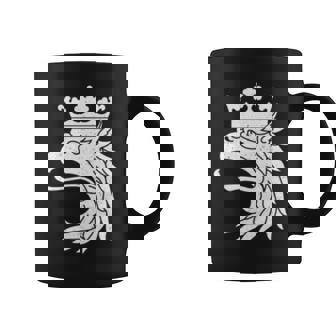 Escudo De Brazos Decaniauecia Manga Larga Taza de café - Regaloses