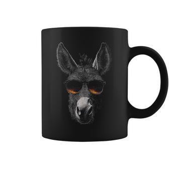 Esel Tiermotivonnenbrille Kunst Esel Tassen - Geschenkecke
