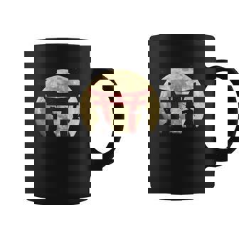 Espada Guerreroamurai Japonés Lleno Lleno Lleno Diseño Taza de café - Regaloses