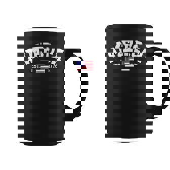 Est 1776 Patriotic Us American Flag 4Th Of July America Coffee Mug | Mazezy
