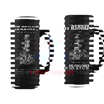 Está Empezando A Parecerse Mucho A Lo Que Te Dije Donald Trump Taza de café - Regaloses