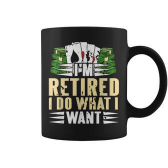 Estoy Jubilado Hago Lo Que Quiero Humor Divertido Taza de café - Regaloses
