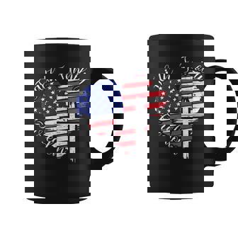 Faith Family Freedom Heart Christian American 4Th Of July Coffee Mug - Thegiftio