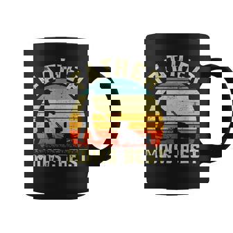 Father Mows Best Vintage Fathers Day Coffee Mug | Mazezy