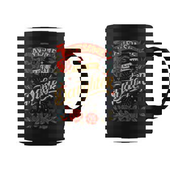 Fathers Day Awesome Like My Daughter Dad Coffee Mug - Thegiftio UK