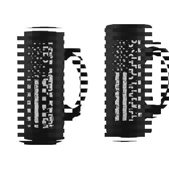 Father's Day Best Poppy Ever Us American Flag Grandpa Coffee Mug - Thegiftio
