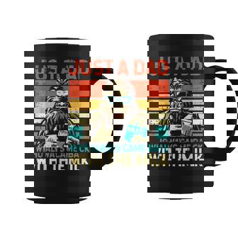 Fathers Day Bigfoot Dad Came Back Milk Sasquatch Daddy Papa Coffee Mug - Monsterry