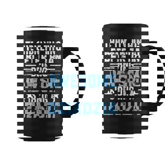 Fathers Day Grandpa Better Than Being Awesome Being Dziadzia Coffee Mug - Monsterry