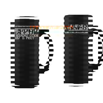 Fathers Day Man Of God Dad Protector Christian Daddy Papa Coffee Mug - Thegiftio UK