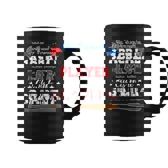 My Favorite Baseball Player Calls Me Grandpa Father's Day Coffee Mug - Monsterry