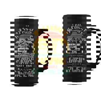 My Favorite Camping Buddies Call Me Dad Vintage Fathers Day Coffee Mug - Monsterry