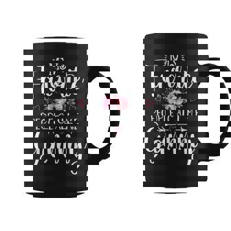 My Favorite People Call Me Gammy Floral Mother's Day Coffee Mug - Thegiftio UK