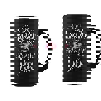 My Favorite People Call Me Lala Floral Mother's Day Coffee Mug - Thegiftio UK