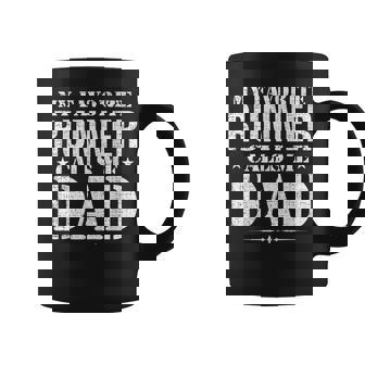 My Favorite Runner Calls Me Dad Father's Day Coffee Mug - Monsterry