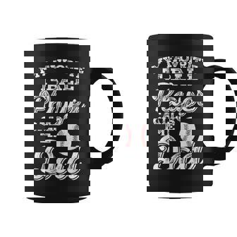 My Favorite T-Ball Player Calls Me Dad Ball Daddy Coffee Mug | Mazezy