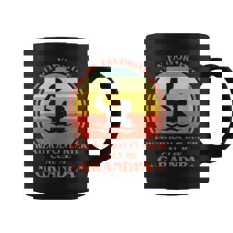 My Favorite Water Polo Player Calls Me Grandpa Fathers Day Coffee Mug - Thegiftio UK