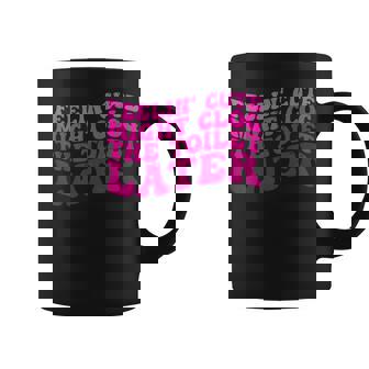 Feelin' Cute Might Clog The Toilet After コーヒーマグ - Kawaiitshirt