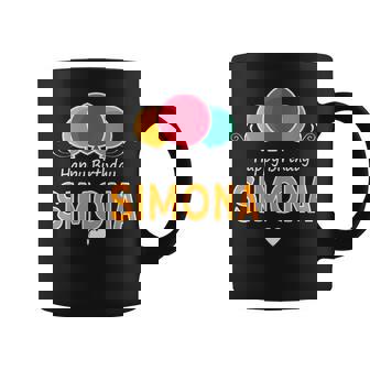 Feliz Cumpleaños Diciendoimona Cuello Taza de café - Regaloses