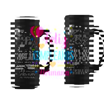 Feliz Cumpleanos Hermana-Happy Birthdayister Español Taza de café - Regaloses