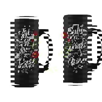 Fight For Those Without Your Privilege Floral Women Coffee Mug - Thegiftio