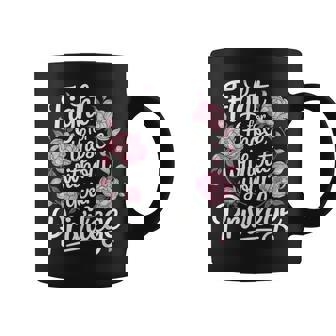 Fight For Those Without Your Privilege Resist Floral Coffee Mug - Thegiftio