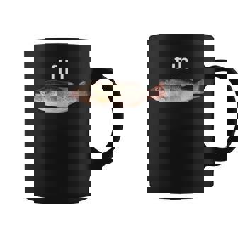 “Fih” Misspelled Fish Meme Simple Humor Coffee Mug | Mazezy