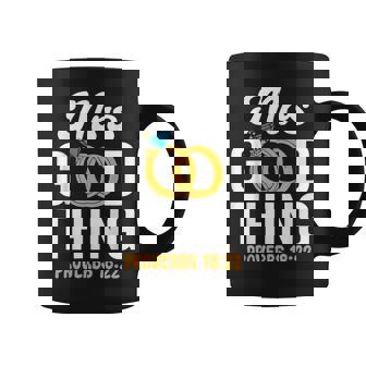 He Who Finds A Wife Finds A Good Thing Christian Marriage Coffee Mug - Monsterry
