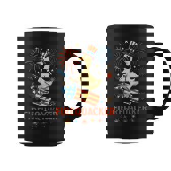 Fire Quacker Meme Goose Fireworks America 4Th Of July Coffee Mug - Thegiftio UK
