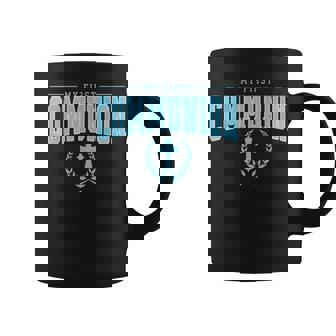My First Communion Boys Catholic Religious Cross Blue Coffee Mug - Thegiftio UK