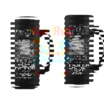 Our First Cruise 2025 Together Cute Matching Couples Cruise Coffee Mug - Thegiftio
