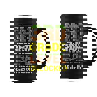 First Day Of 3Rd Grade Level Unlocked Back To School For Boy Coffee Mug | Seseable CA