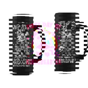 First Day Of Kindergarten Unicorn Back To School Girl Outfit Coffee Mug - Monsterry