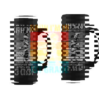 First Grade Flossing Boy Bruh I'm In 1St Grade Student Coffee Mug | Mazezy