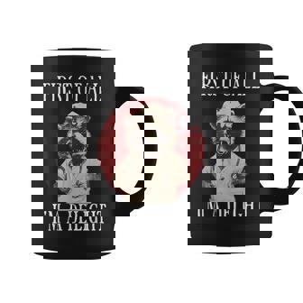 First Of All I'm A Delight Raccoon Nurse Raccoon Coffee Mug - Thegiftio UK