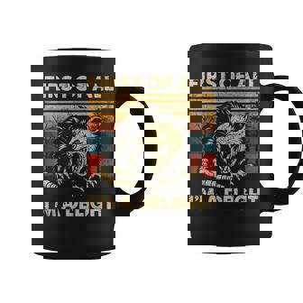 First Of All I'm A Delight Sarcastic Angry Opossum Possum Coffee Mug - Monsterry