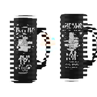 First Time Mom Est 2025 Cute Mother's Father's Day Coffee Mug - Thegiftio UK