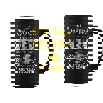 First Time Mom Est 2025 Sunflower Coffee Mug - Monsterry