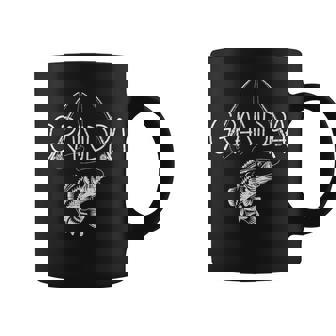 Fishing Grandpa Rod Fisherman Fish Lover Father's Day Mens Coffee Mug - Thegiftio