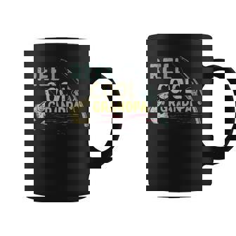 Fishing Reel Cool Grandpa Grandfather Fisherman Men Coffee Mug | Mazezy