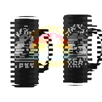Fisioterapia Fisioterapia Retro Cuello Taza de café - Regaloses