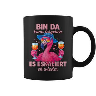 Flamingo Bin Da Kann Losgehen Oktoberfest Lederhosen Party Tassen - Geschenkecke
