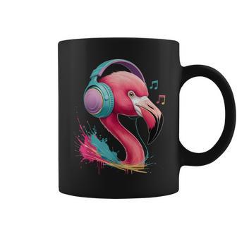 Flamingo Dj Geschenk Mit Kopfhörer Party Konzert Mädchen Tassen - Geschenkecke