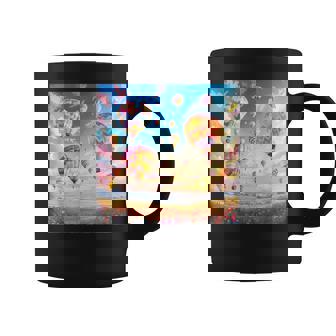 Fleurs De Prairie Coucher Deoleil Fantaisie Tasse - Cadeauxyz