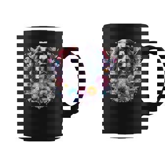 Floral English Springer Spaniel Mama Dog Lover Mother's Day Coffee Mug - Monsterry