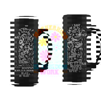 Floral Mother Faith Religion Mom Motherhood Is Kingdom Work Coffee Mug - Thegiftio UK
