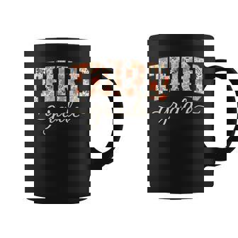 Floral Third Grade Back To School For Students And Teachers Coffee Mug | Mazezy