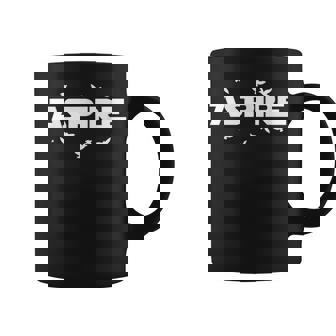 Fly High & Be Aspire Quotes Wise Advise Illustration Graphic コーヒーマグ - Kawaiitshirt