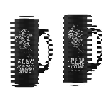 Follow The-Groove-Bass-Metal-Rock-Jazz-をフォローする コーヒーマグ - Kawaiitshirt