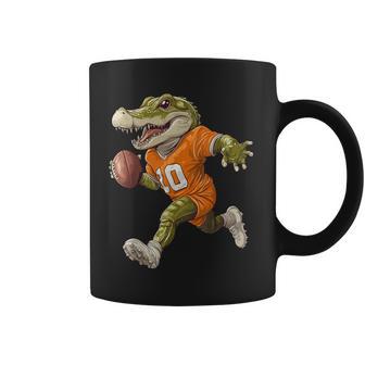 Football Alligator Apparel Sport Football Player Coffee Mug - Thegiftio UK