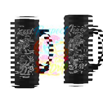 Football Drip Boys Football Ice Cream Sprinkle Respect Drip Coffee Mug | Mazezy